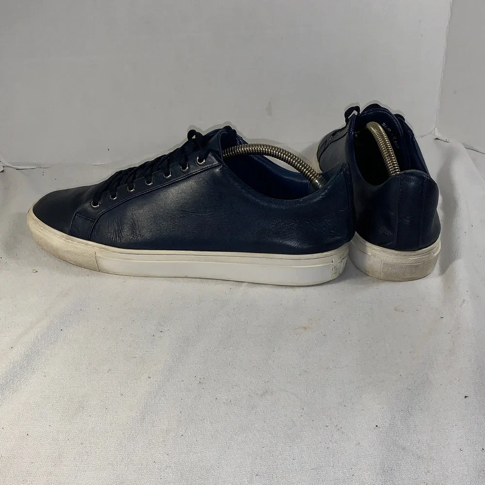 Thursday Boot Co. Men's ‘Premier Low Top’ Navy Leather Sneakers